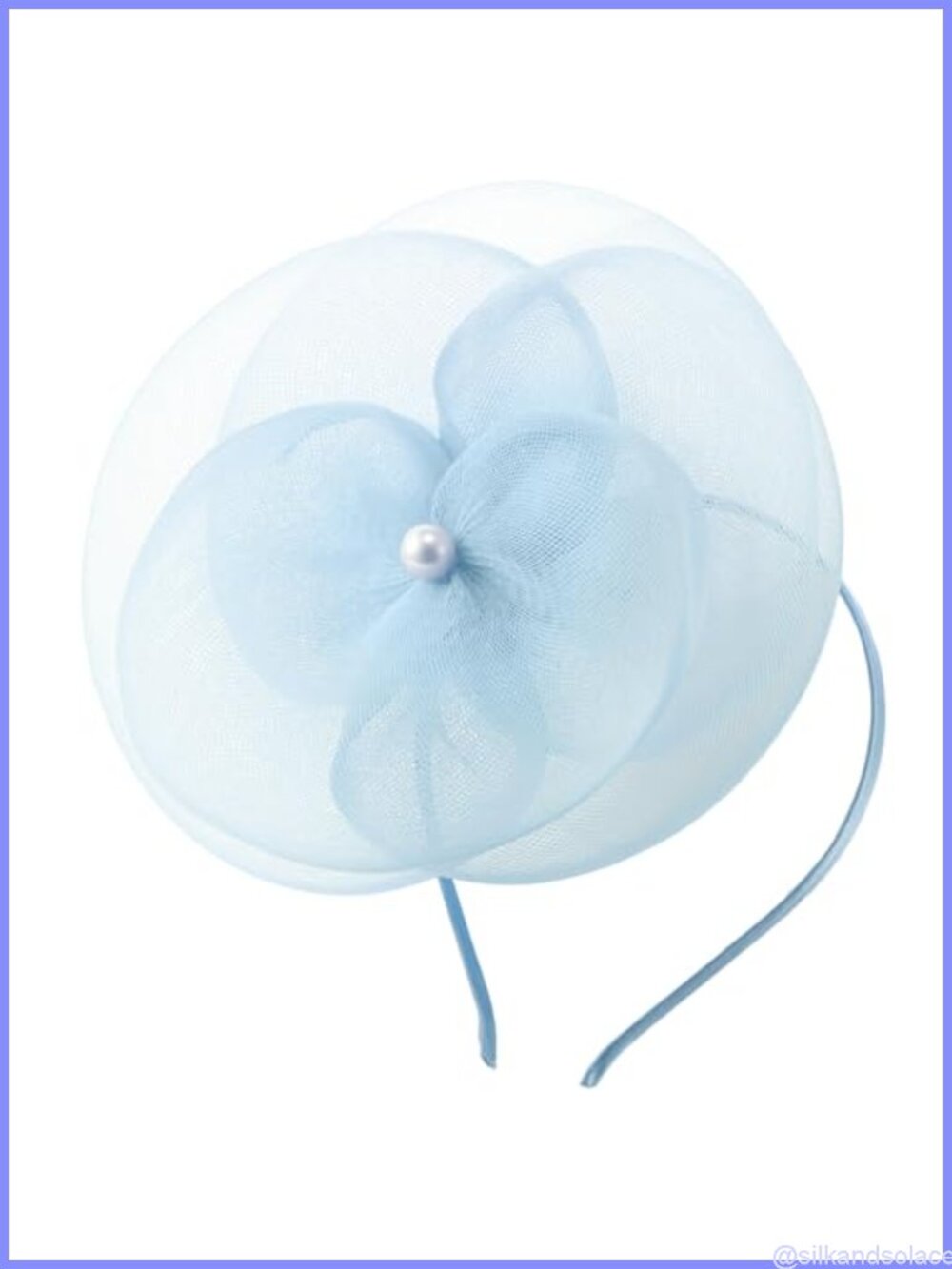 Women's Fascinator Hat Mesh Imitation Pearl Derby Tea Party Headpiece